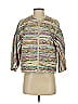 Worth New York Print Gold Jacket Size 4 - photo 1