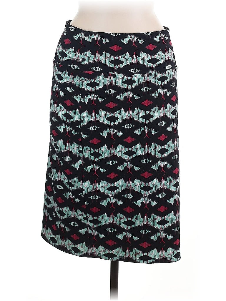 Pre-owned Lularoe Casual Skirt In Blue