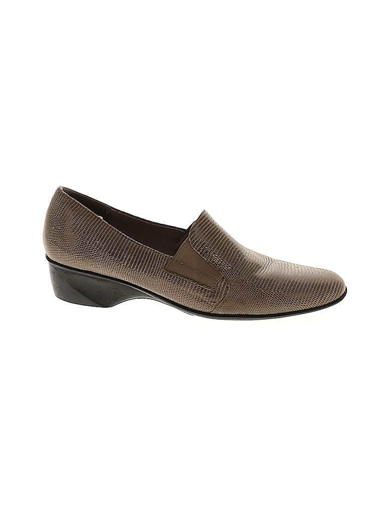 Walking Cradles 100% Leather Brown Tan Flats Size 9 - photo 1