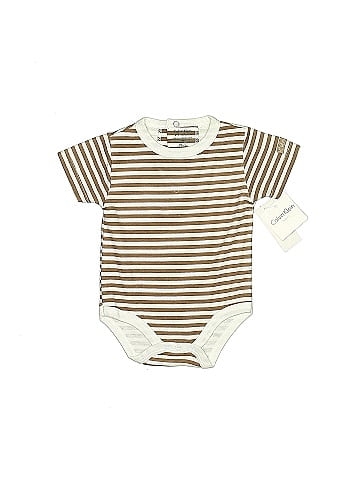 Calvin Klein Short Sleeve Onesie (view 1)