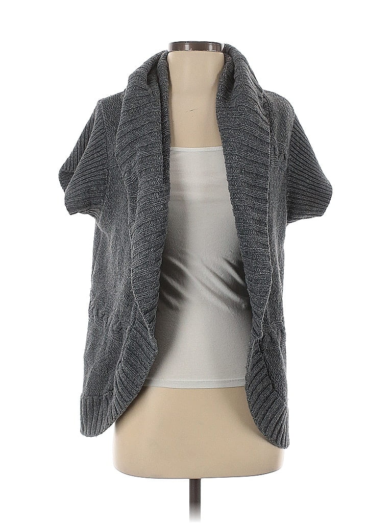 Pre-owned Lole Cardigan Sweater In Gray
