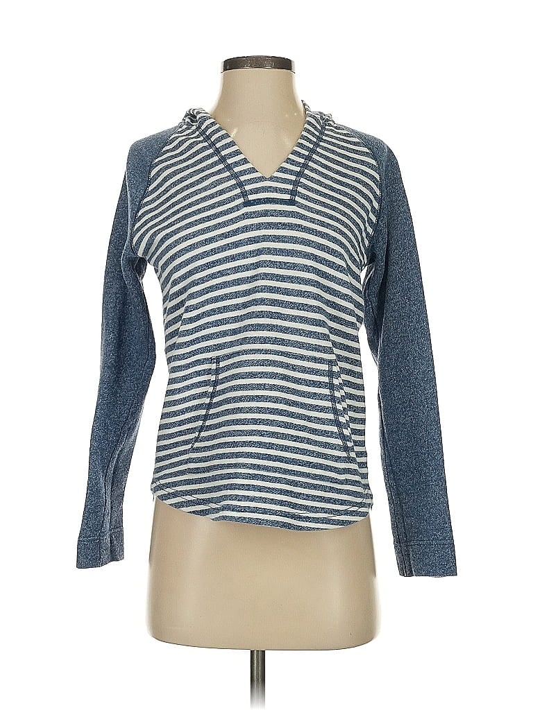 Pre-owned Chaps Pullover Hoodie In Blue