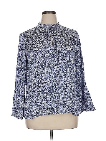 Worth New York 3/4 Sleeve Silk Top (view 1)