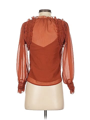Forever That Girl for Anthropologie 3/4 Sleeve Blouse (view 2)