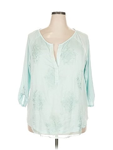 RXB 3/4 Sleeve Blouse (view 1)