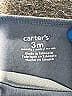 Carter's 100% Cotton Blue Long Sleeve T-Shirt 0-3 MO / 3 MO - photo 3