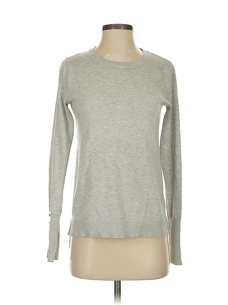 Pre-owned Premise Pullover Sweater In Silver