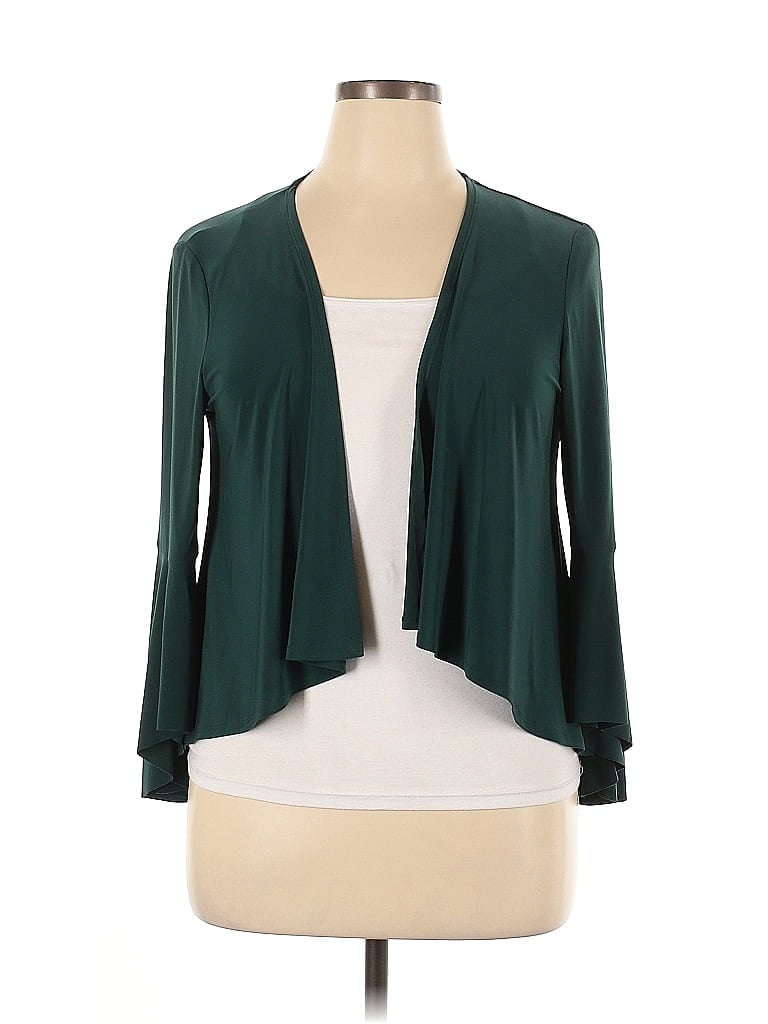Lauren by Ralph Lauren Green Cardigan Size XL - photo 1