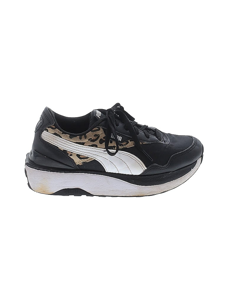 Puma Animal Print Solid Black Sneakers Size 5 1/2 (wide) - photo 1