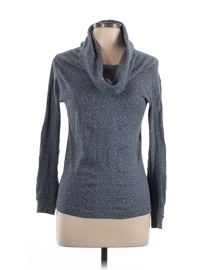Curator 100% Cotton Gray Long Sleeve Top Size L - 80% off | ThredUp