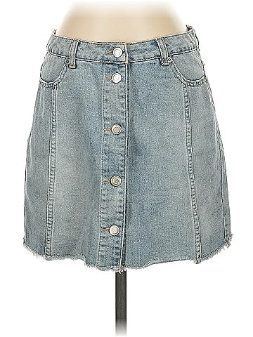 Gianni Bini Denim Skirt (view 1)