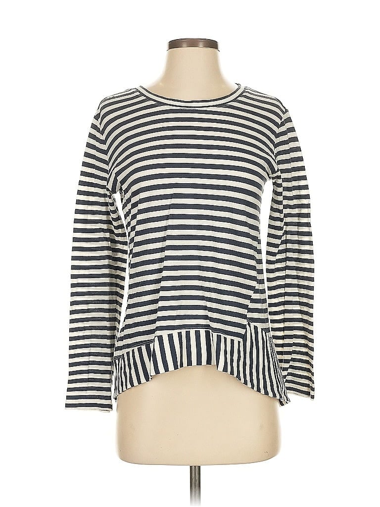 Pre-owned Cabi Long Sleeve T-shirt In Blue