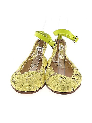 Valentino Lace Ankle Strap Flats (view 2)