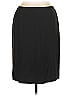 Unbranded Solid Black Formal Skirt Size 10 - photo 1