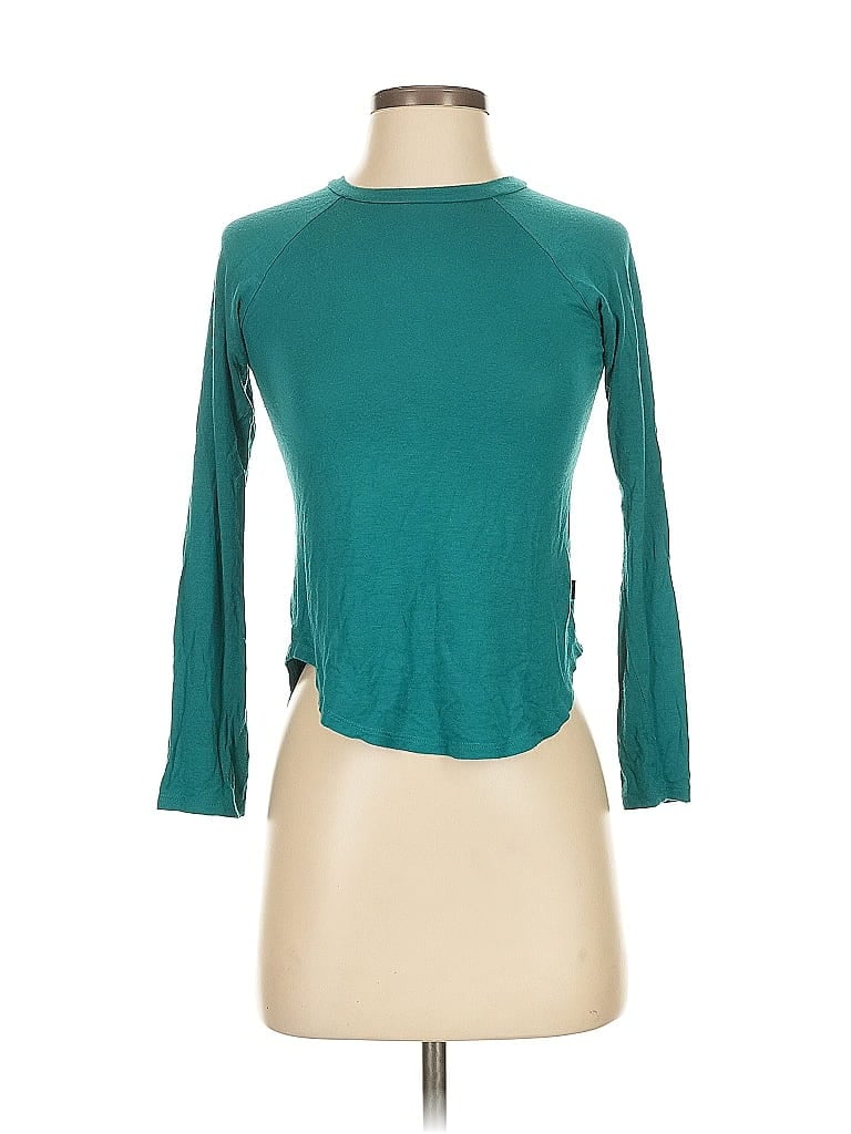 Terez Teal 3/4 Sleeve T-Shirt Size S - photo 1