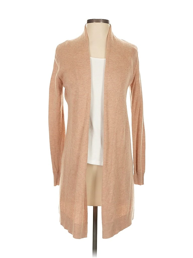 Pre-owned Ann Taylor Cardigan Sweater In Brown