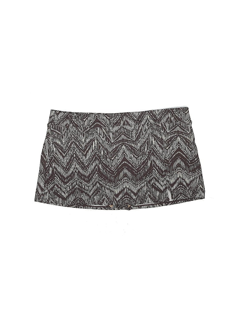 Pre-owned Garnet Hill Casual Skirt In Brown
