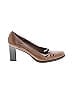 Etienne Aigner Brown Tan Heels Size 10 - photo 1