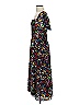 Tanya Taylor 100% Silk Floral Black Cocktail Dress Size S - photo 4