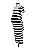 Isabel Maternity Stripes Ivory Casual Dress Size XS - photo 1