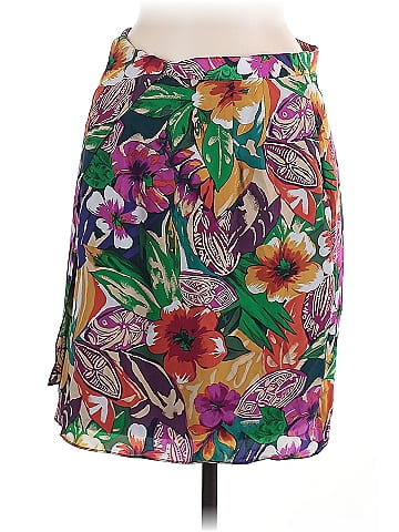 Georgiou Studio Silk Skirt (view 1)