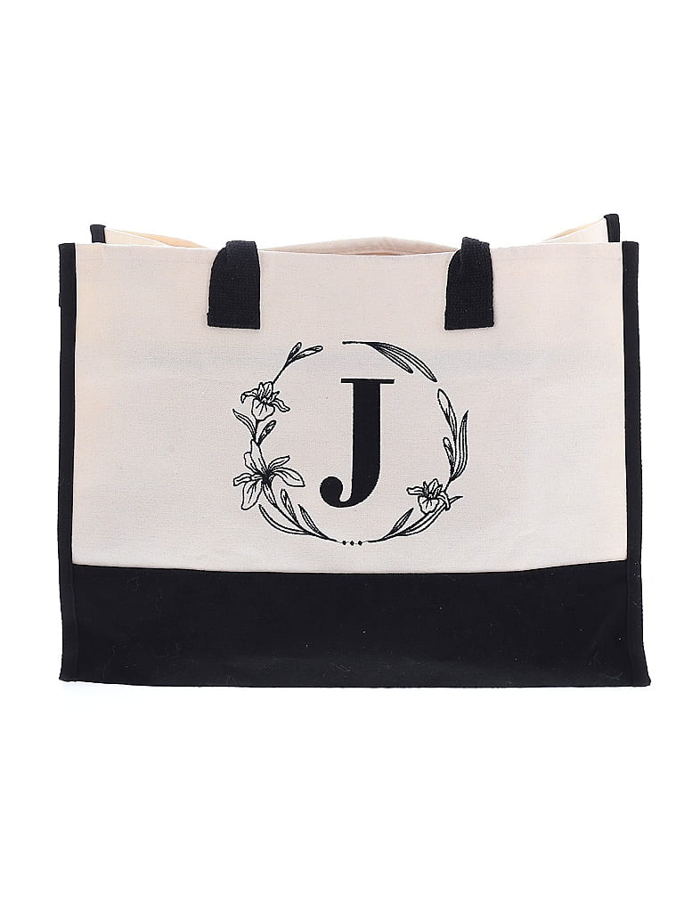 Assorted Brands 100% Cotton Ivory Tote One size - photo 1