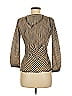 Just Cavalli 100% Polyester Gold Blue Pullover Sweater Size EU (IT) 42 / US 6 - photo 2
