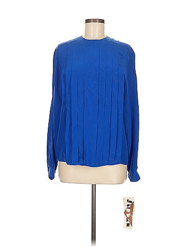 Jordan Long Sleeve Silk Top (view 1)