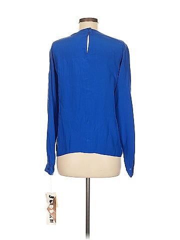 Jordan Long Sleeve Silk Top (view 2)
