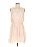 Armani Exchange 100% Polyester Solid Pink Cocktail Dress Size 6 - photo 1