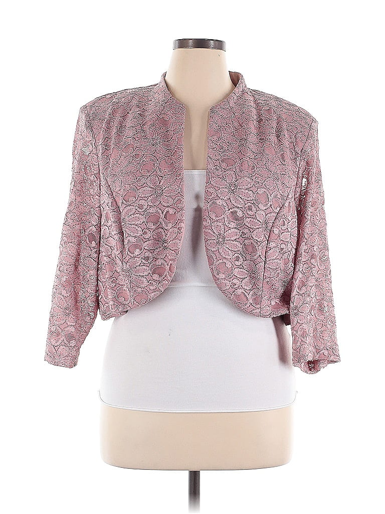 R&M Richards Paisley Pink Jacket Size XL (estimated) - photo 1