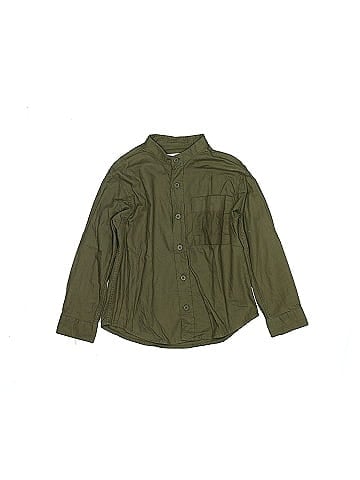 Zara Kids Long Sleeve Button-Down Shirt (view 1)