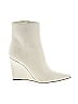 Marc Fisher LTD Ivory White Ankle Boots Size 7 1/2 - photo 1