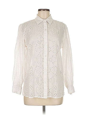 Nili Lotan Long Sleeve Blouse (view 1)