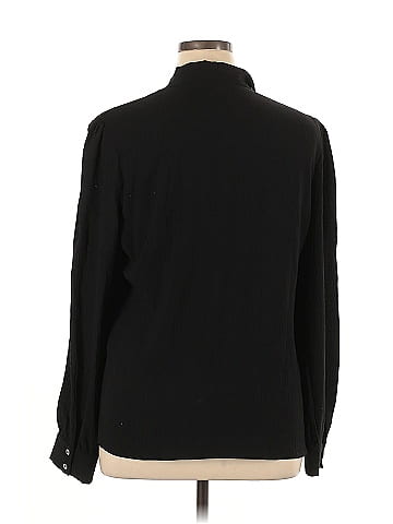 Kate Kasin Long Sleeve Blouse (view 2)