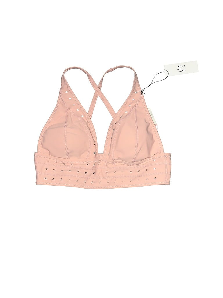 Pre-owned Gigi C Swimsuit Top Pink Swimwear