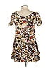 Bailey 44 100% Viscose Brown Short Sleeve Blouse Size XS - photo 2