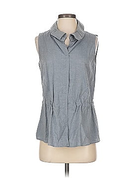 Akris Punto Sleeveless Button Down Shirt