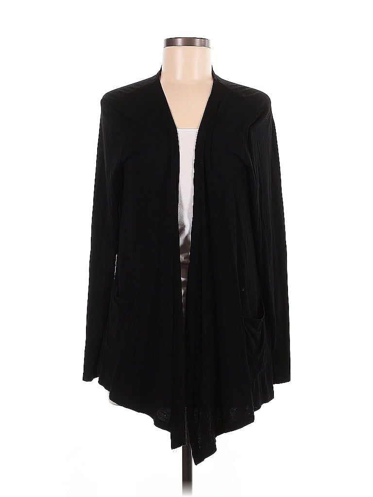 Pre-owned Assorted Brands Cardigan Sweater In Black