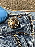 American Eagle Outfitters Hearts Blue Jeans Size 4 - photo 3