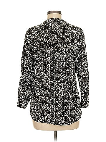 Rock Flower Paper 3/4 Sleeve Button-Down Shirt (view 2)