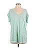 FP BEACH Green Short Sleeve T-Shirt Size S - photo 1