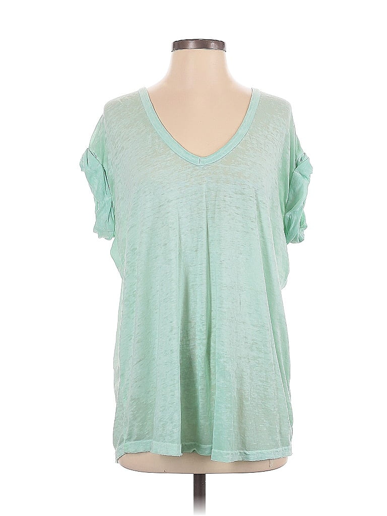 FP BEACH Green Short Sleeve T-Shirt Size S - photo 1