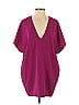 IRO 100% Polyester Purple Short Sleeve Blouse Size EU (FR) 34 / US 2 - photo 1