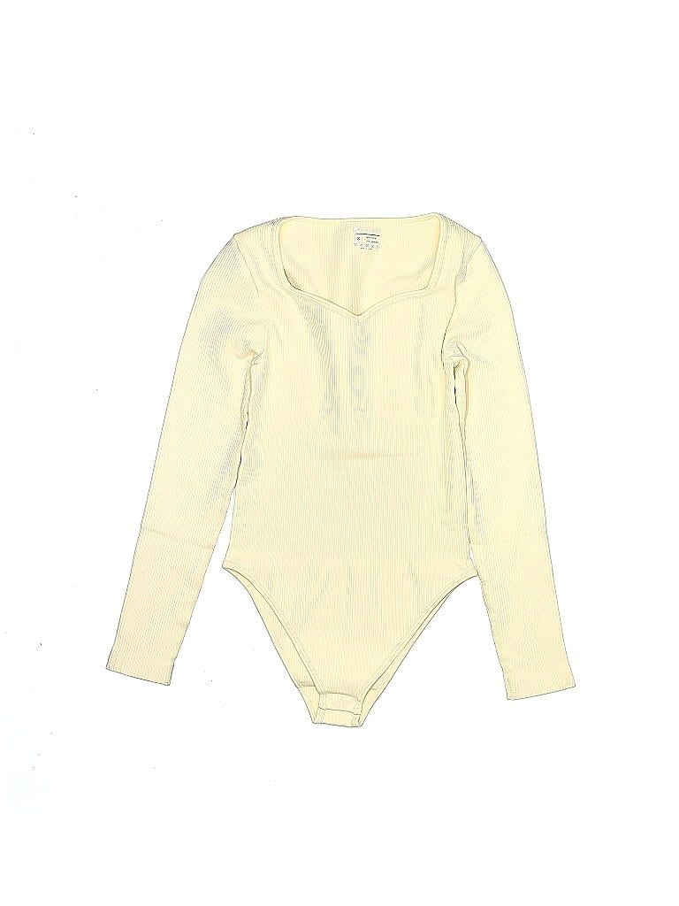 Pre-owned Oqq Bodysuit In Yellow