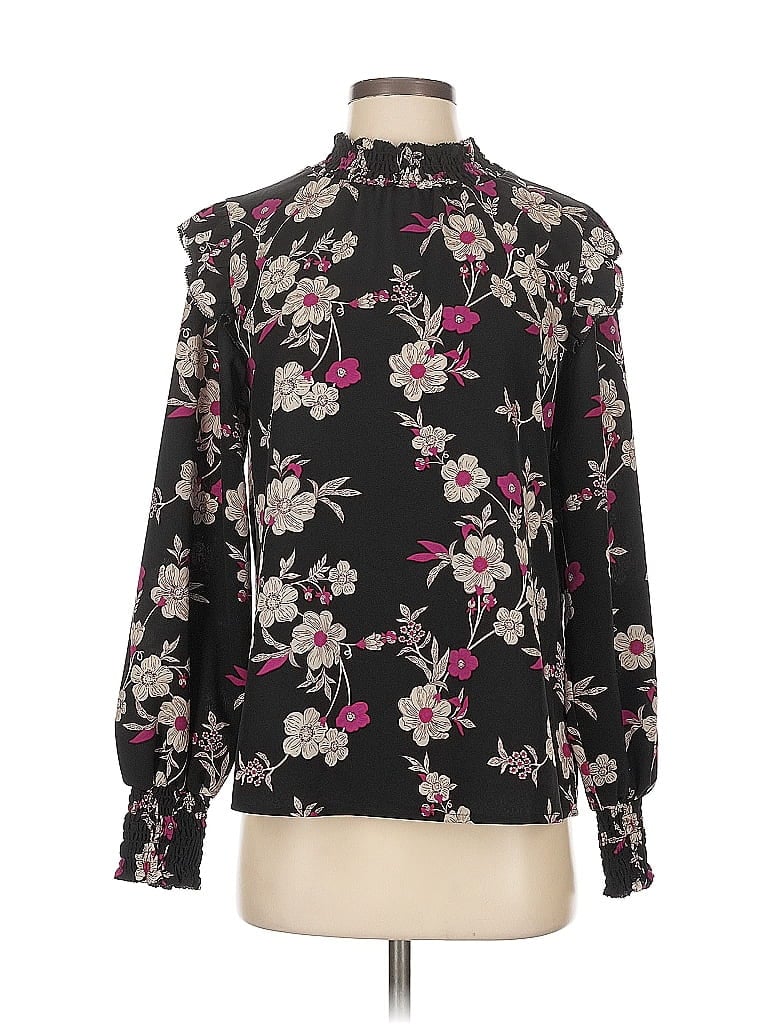 Click to view more detailed imagery on our partner's website Pre-owned Sanctuary Long Sleeve Blouse In Black