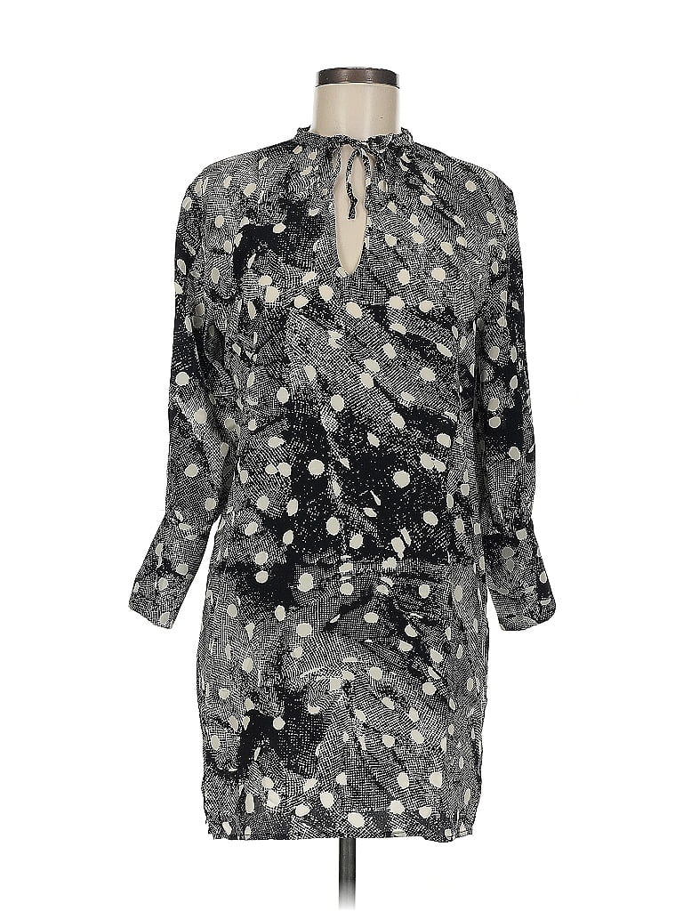 Pre-owned Tucker Casual Dress In Gray