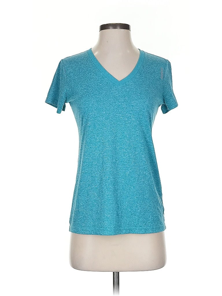Pre-owned Reebok Active T-shirt In Blue