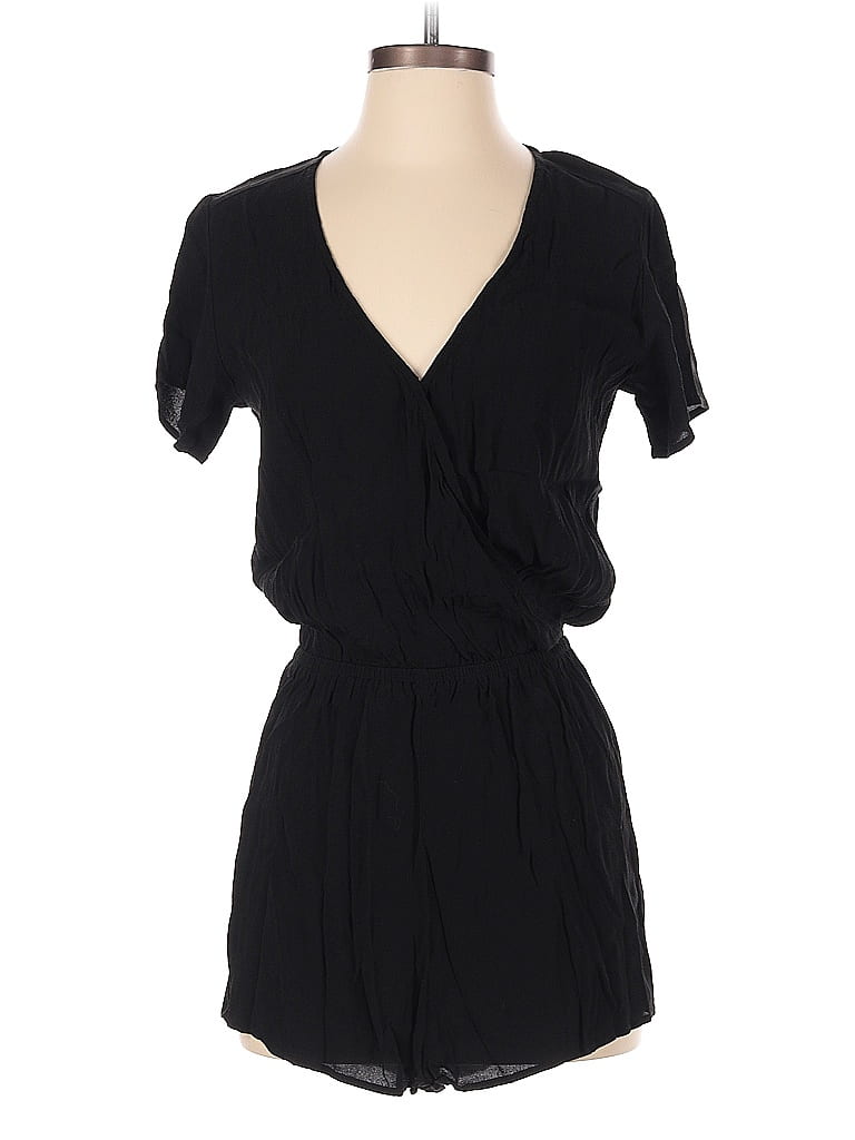 Pre-owned Weekday Romper In Black
