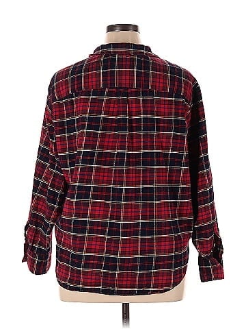 Gap Body Long Sleeve Button-Down Shirt (view 2)